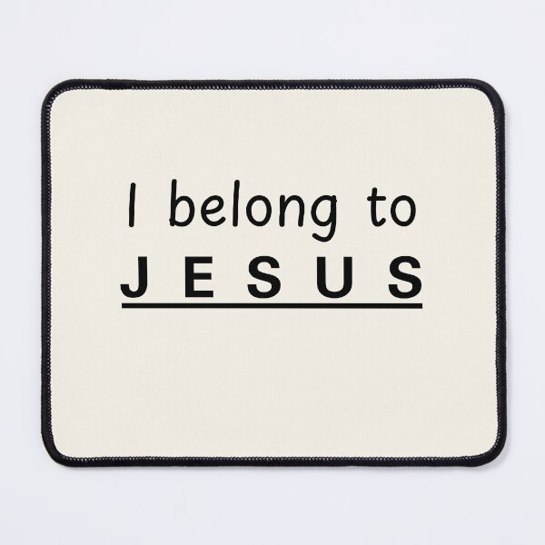 Item preview, I Belong to Jesus Modern Christian Statement designed and sold by FaithStatement.