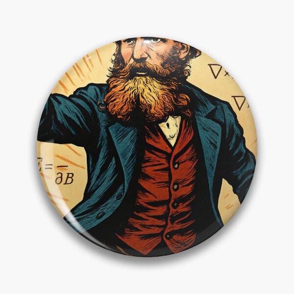 Item preview, James Clerk Maxwell | Comics - Cartoon style designed and sold by ComicsFactory.