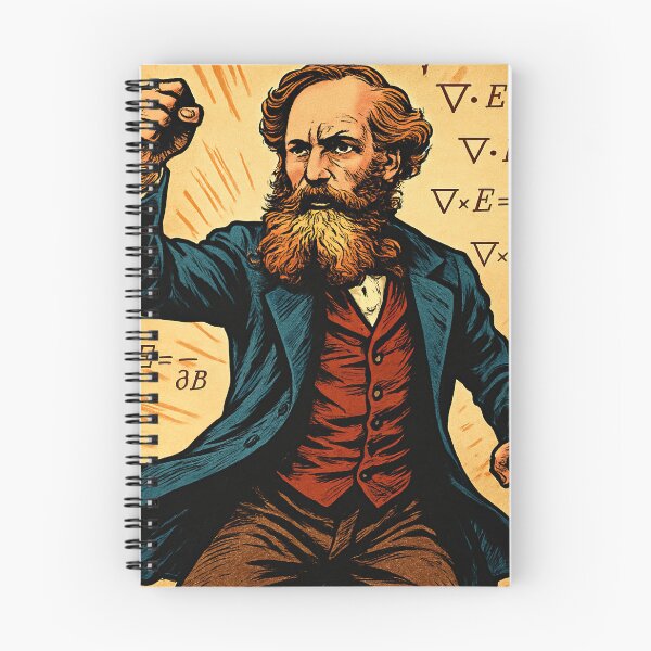 Item preview, James Clerk Maxwell | Comics - Cartoon style designed and sold by ComicsFactory.
