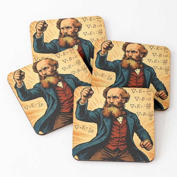 Item preview, James Clerk Maxwell | Comics - Cartoon style designed and sold by ComicsFactory.