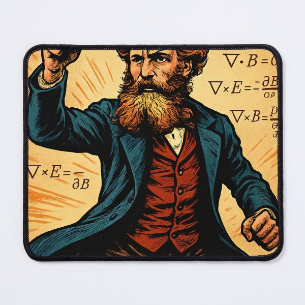 Item preview, James Clerk Maxwell | Comics - Cartoon style designed and sold by ComicsFactory.