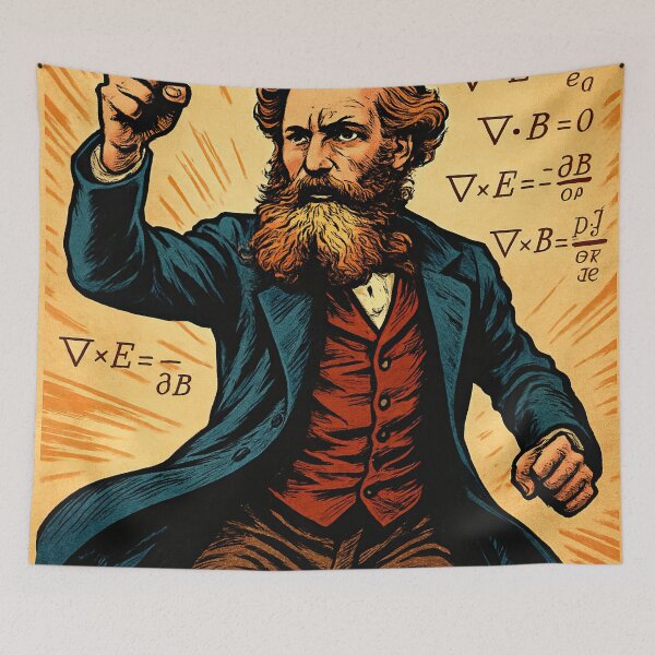 Item preview, James Clerk Maxwell | Comics - Cartoon style designed and sold by ComicsFactory.