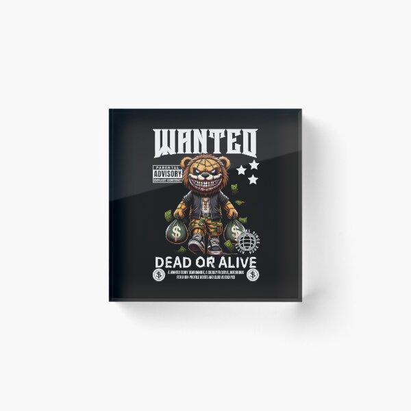 Item preview, Wanted sticker designed and sold by AI Art Cafe.