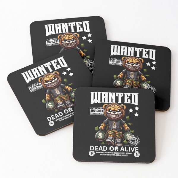 Item preview, Wanted sticker designed and sold by AI Art Cafe.