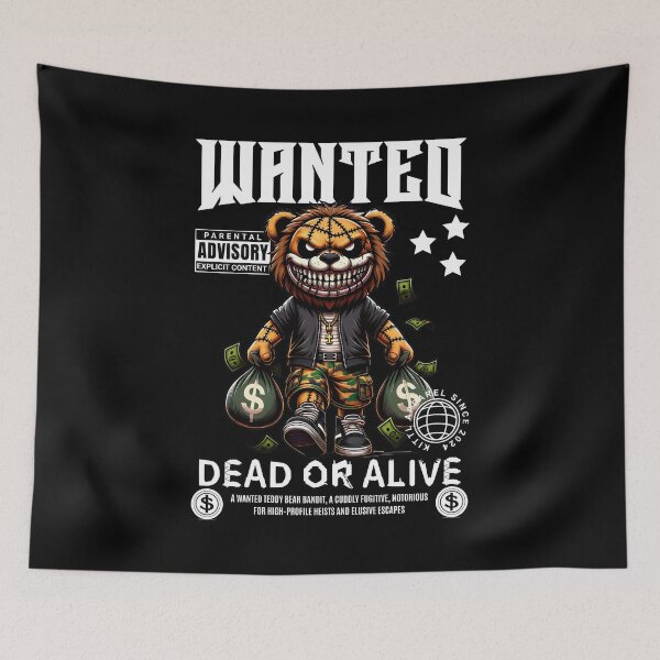 Item preview, Wanted sticker designed and sold by AI Art Cafe.