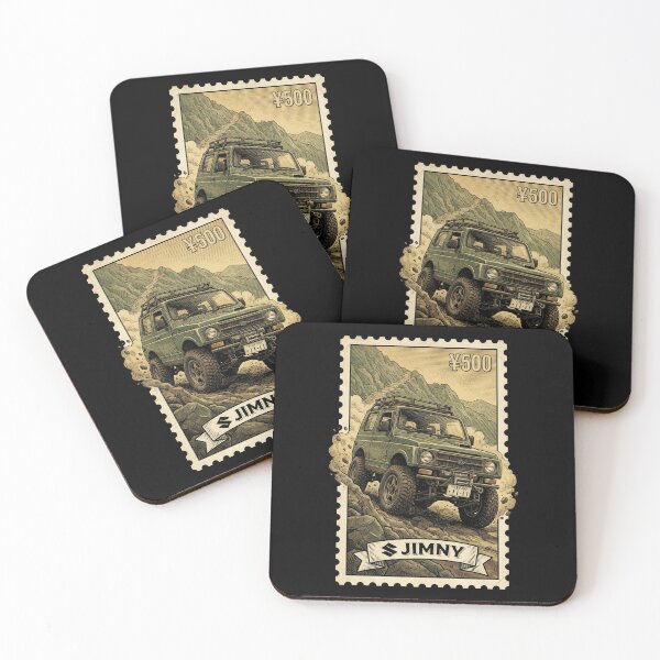 Item preview, Green Compact 4x4 Offroad Adventure Stamp designed and sold by G350.