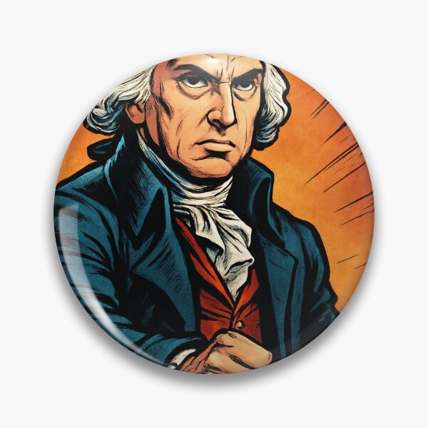 Item preview, James Madison, leader   | Comics - Cartoon style designed and sold by ComicsFactory.