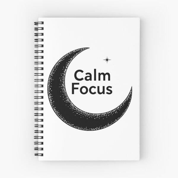 Item preview, Calm Focus Moon Emblem With Star  designed and sold by FWLKIT.