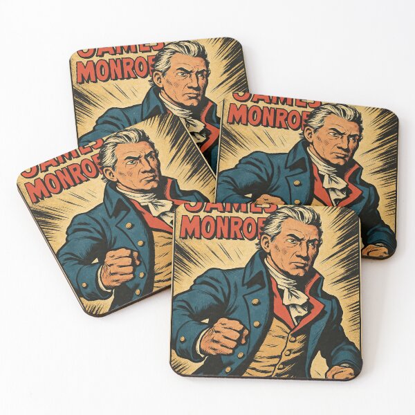 Item preview, James Monroe, leader  | Comics - Cartoon style designed and sold by ComicsFactory.
