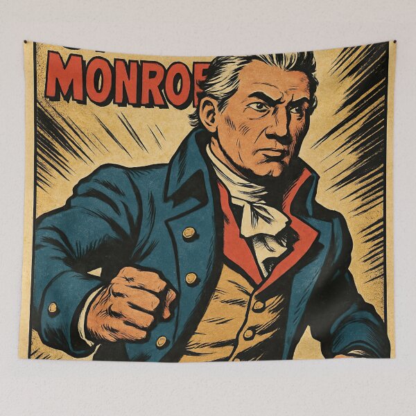 Item preview, James Monroe, leader  | Comics - Cartoon style designed and sold by ComicsFactory.