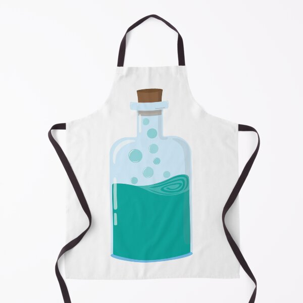 Item preview, Teal turquoises blue magic potion bubbling  designed and sold by InSpaceAstrid.