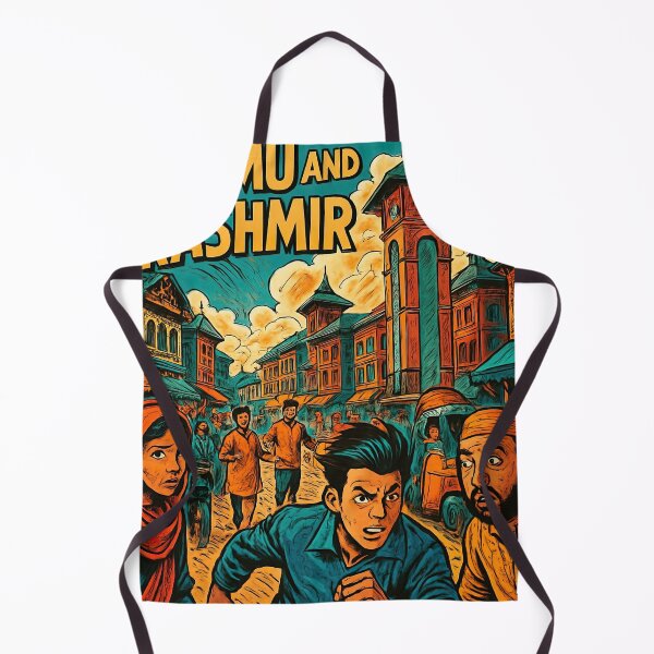 Item preview, Jammu and Kashmir, city | Comics - Cartoon style designed and sold by ComicsFactory.