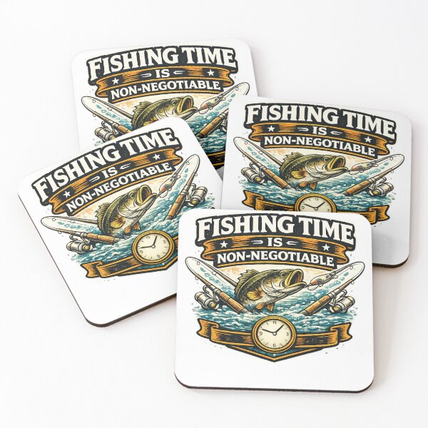 Item preview, Fishing Time Is Non-Negotiable designed and sold by Khayallab .