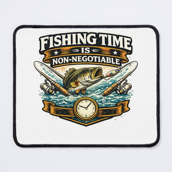 Item preview, Fishing Time Is Non-Negotiable designed and sold by Khayallab .