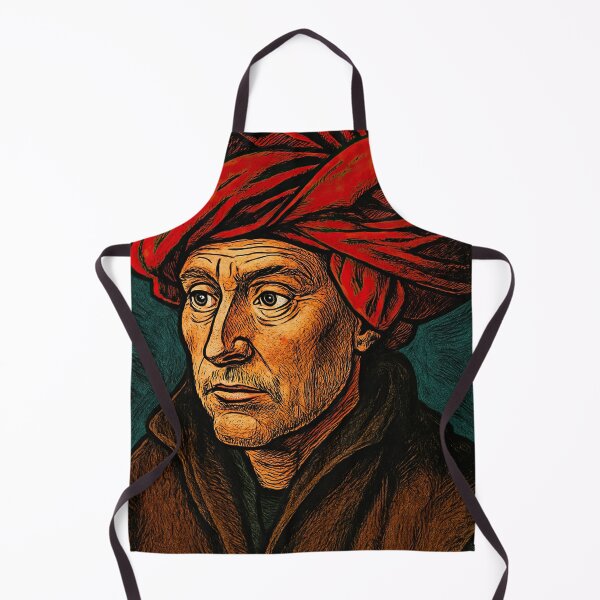 Item preview, Jan van Eyck, portrait | Comics - Cartoon style designed and sold by ComicsFactory.