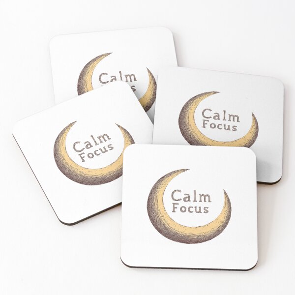 Item preview, Calm Focus Crescent Artwork With Texture designed and sold by FWLKIT.