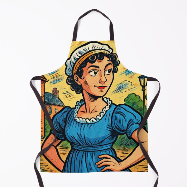 Item preview, Jane Austen, author | Comics - Cartoon style designed and sold by ComicsFactory.
