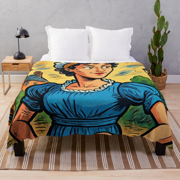 Item preview, Jane Austen, author | Comics - Cartoon style designed and sold by ComicsFactory.