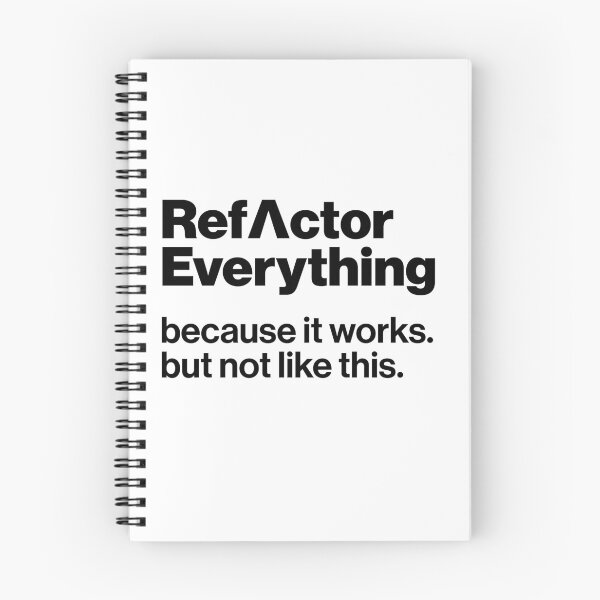 Item preview, Refactor Everything – Funny Programmer Shirt for Software Developers designed and sold by likescurving.