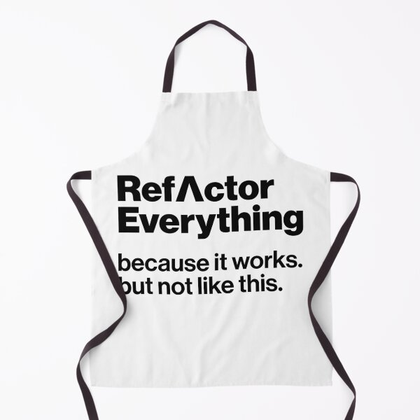 Item preview, Refactor Everything – Funny Programmer Shirt for Software Developers designed and sold by likescurving.