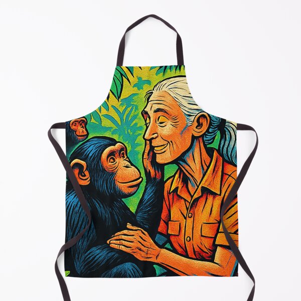 Item preview, Jane Goodall | Comics - Cartoon style designed and sold by ComicsFactory.