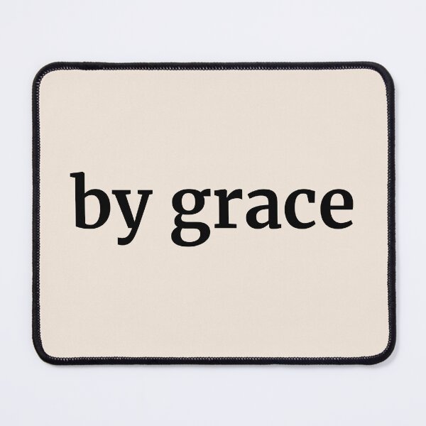 Item preview, By Grace Simple Minimalist Christian Phrase designed and sold by FaithStatement.