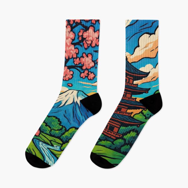 Item preview, Japan landscape  | Comics - Cartoon style designed and sold by ComicsFactory.