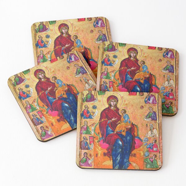 Item preview, Virgin Hodegetria With Christ And The Prophets 1550 designed and sold by GuyBlank.