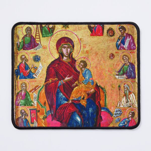 Item preview, Virgin Hodegetria With Christ And The Prophets 1550 designed and sold by GuyBlank.