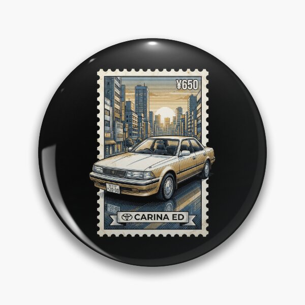 Item preview, Gold Hardtop Sedan City Sunset Stamp designed and sold by G350.