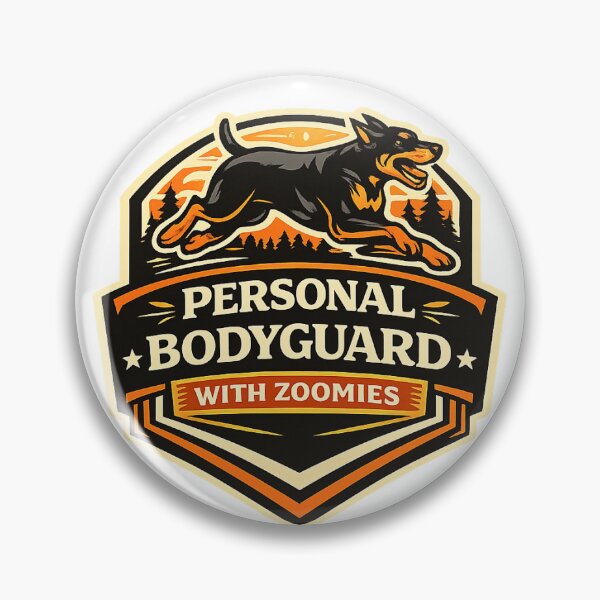 Item preview, Personal Bodyguard With Zoomies Doberman Gift designed and sold by WildVista.
