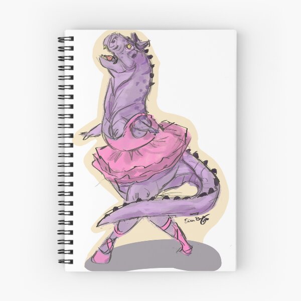 Item preview, Carnotaurus Ballerina designed and sold by Erica Bey.
