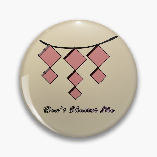 Item preview, Don't Shatter Me Pink Necklace Design designed and sold by GlistenStudio.