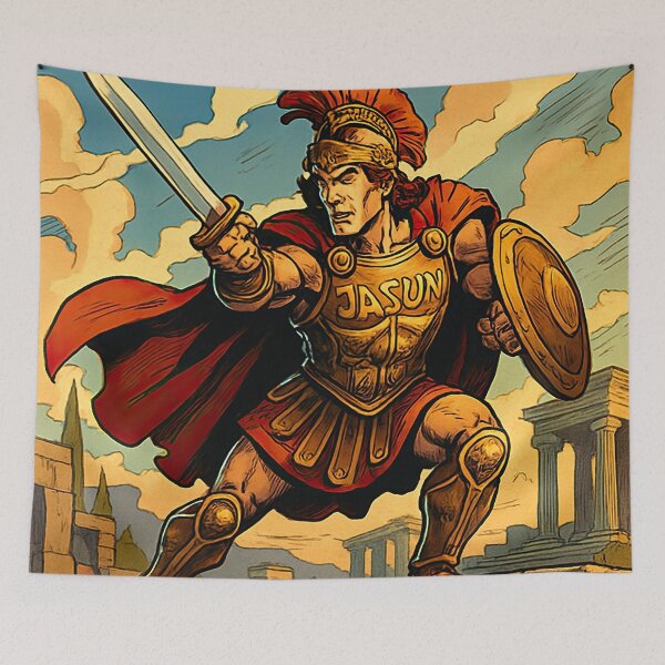 Item preview, Jason, Greek mythology | Comics - Cartoon style designed and sold by ComicsFactory.
