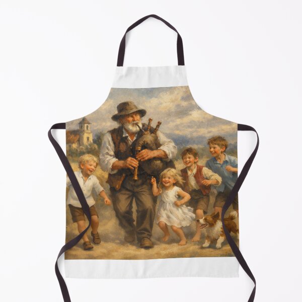Item preview, The Bagpiper and the Children designed and sold by slikar.