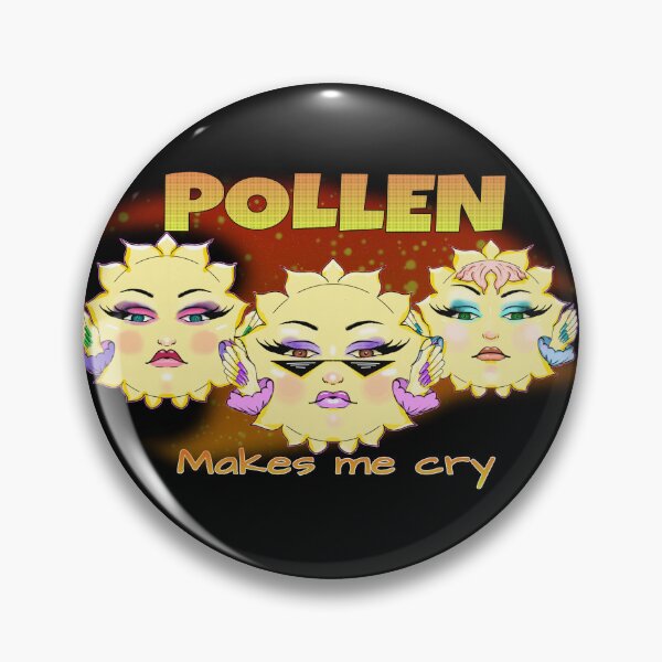 Item preview, Pollen Makes Me Cry - Funny Seasonal Allergy & Hay Fever Gift designed and sold by Kyradem.