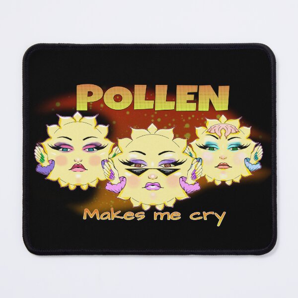 Item preview, Pollen Makes Me Cry - Funny Seasonal Allergy & Hay Fever Gift designed and sold by Kyradem.