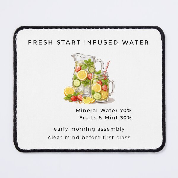 Item preview, EMOTIONAL RECIPES — SCHOOL DAY DRINKS designed and sold by WorkXPlay.