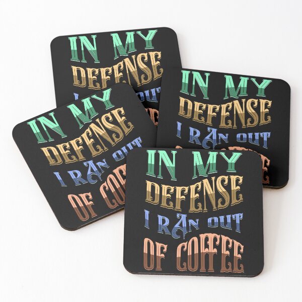 Item preview, in my defense i ran out of coffee sticker designed and sold by AI Art Cafe.