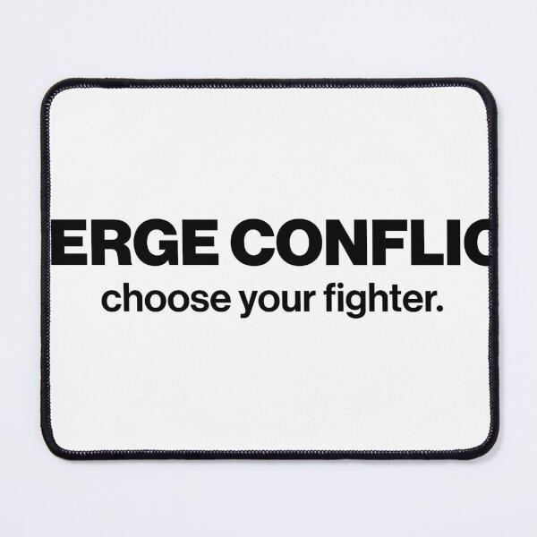 Item preview, MERGE CONFLICT choose your fighter. designed and sold by likescurving.