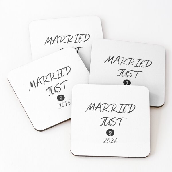 Item preview, Married Just designed and sold by PapillonTextiles.