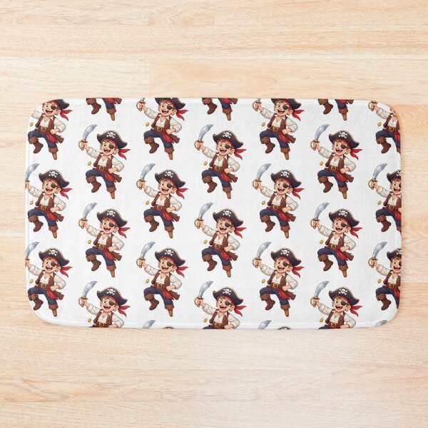 Item preview, Silly Cartoon Pirate With Sword designed and sold by PriyankaSonara.