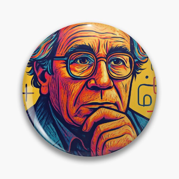 Artikelvorschau, Jean Baudrillard | Comics – Cartoon-Stil entworfen und verkauft von ComicsFactory.