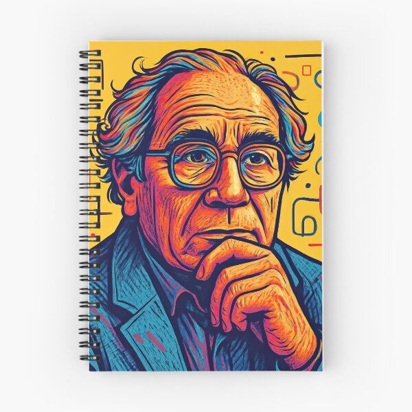 Item preview, Jean Baudrillard | Comics - Cartoon style designed and sold by ComicsFactory.