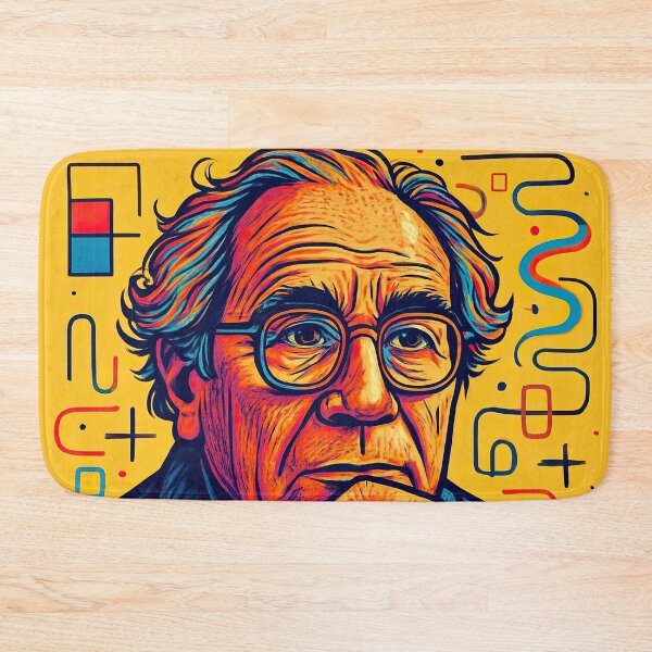 Item preview, Jean Baudrillard | Comics - Cartoon style designed and sold by ComicsFactory.