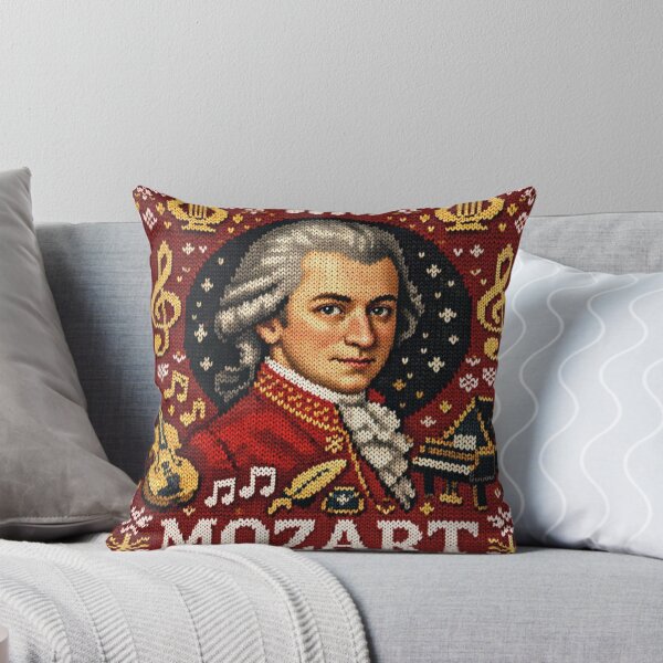 Item preview, Wolfgang Amadeus Mozart Classical Music Knitting Pattern designed and sold by Mauswohn.