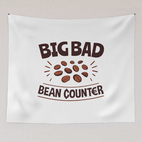 Item preview, Big Bad Bean Counter Funny Accountant CPA designed and sold by jaygo.