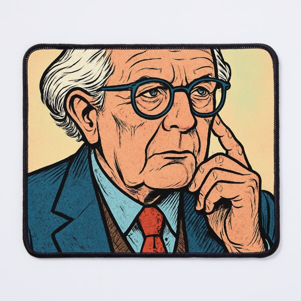 Item preview, Jean Piaget | Comics - Cartoon style designed and sold by ComicsFactory.