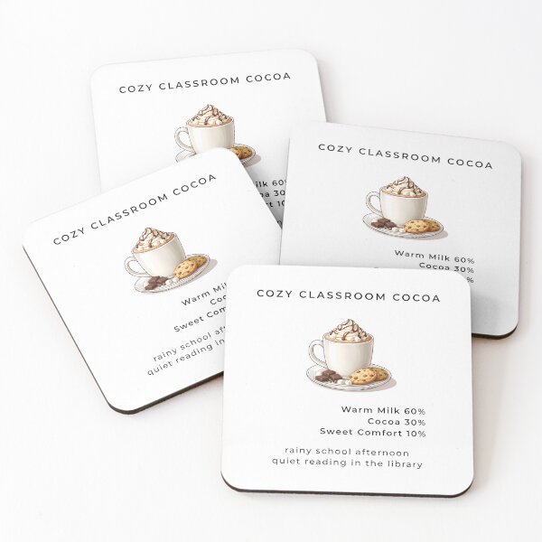 Item preview, EMOTIONAL RECIPES — SCHOOL DAY DRINKS designed and sold by WorkXPlay.