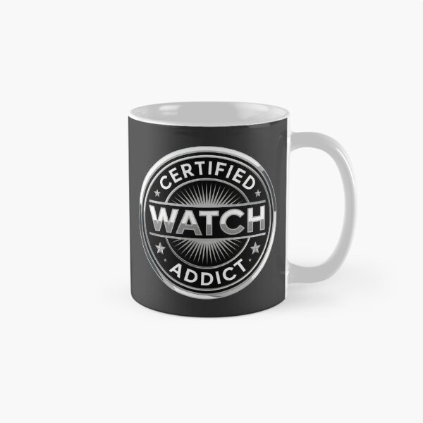 Item preview, Certified Watch Addict – Luxury Watch Enthusiast Badge designed and sold by WatchesAndMore.